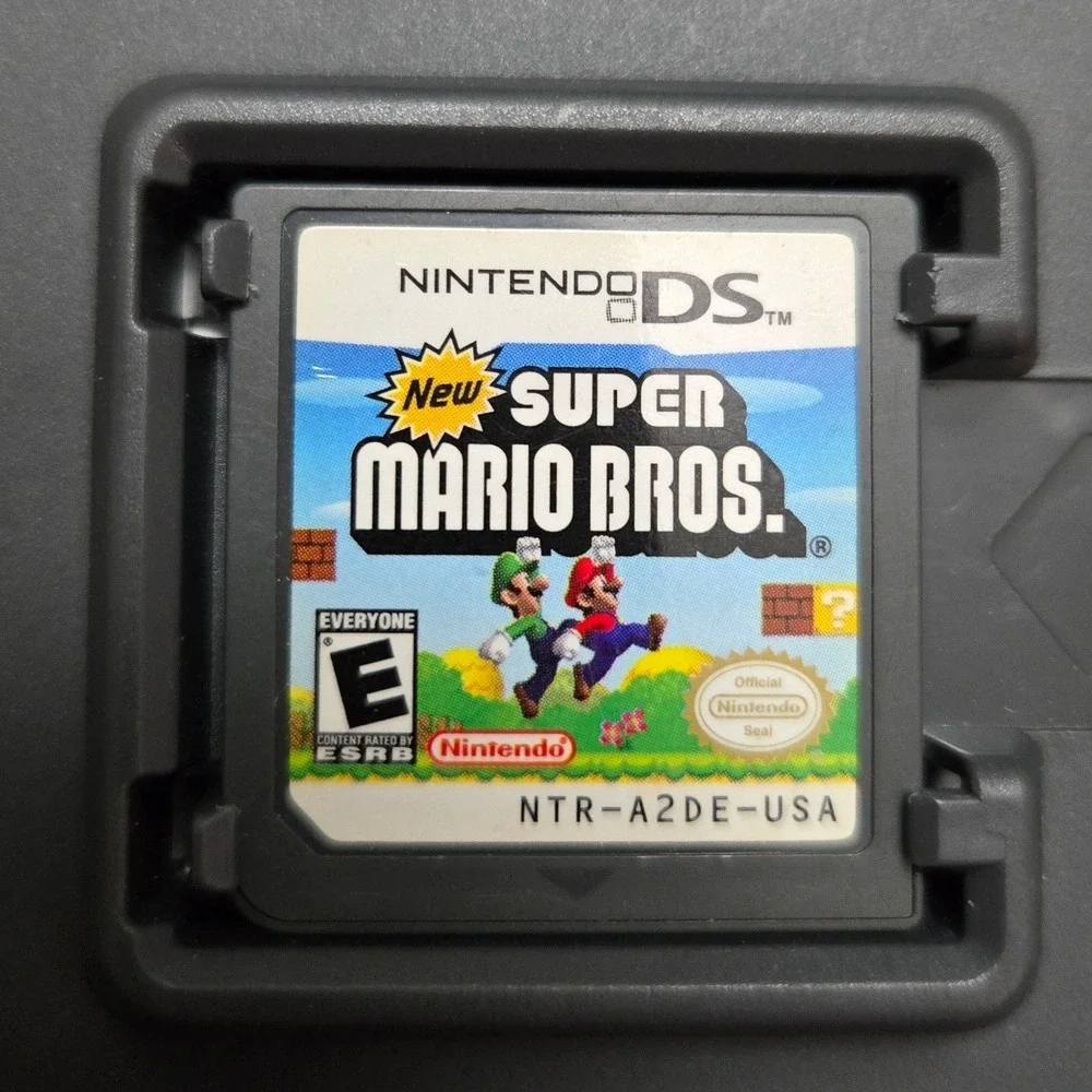 New Super Mario Bros‎ - Nintendo DS - Authentic Complete CIB Tested Very Clean